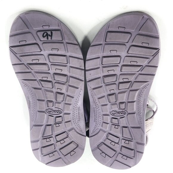CHACO ZX1 EcoTread Lavender Frost Purple Double Strap Sport Sandals - Picture 6 of 6